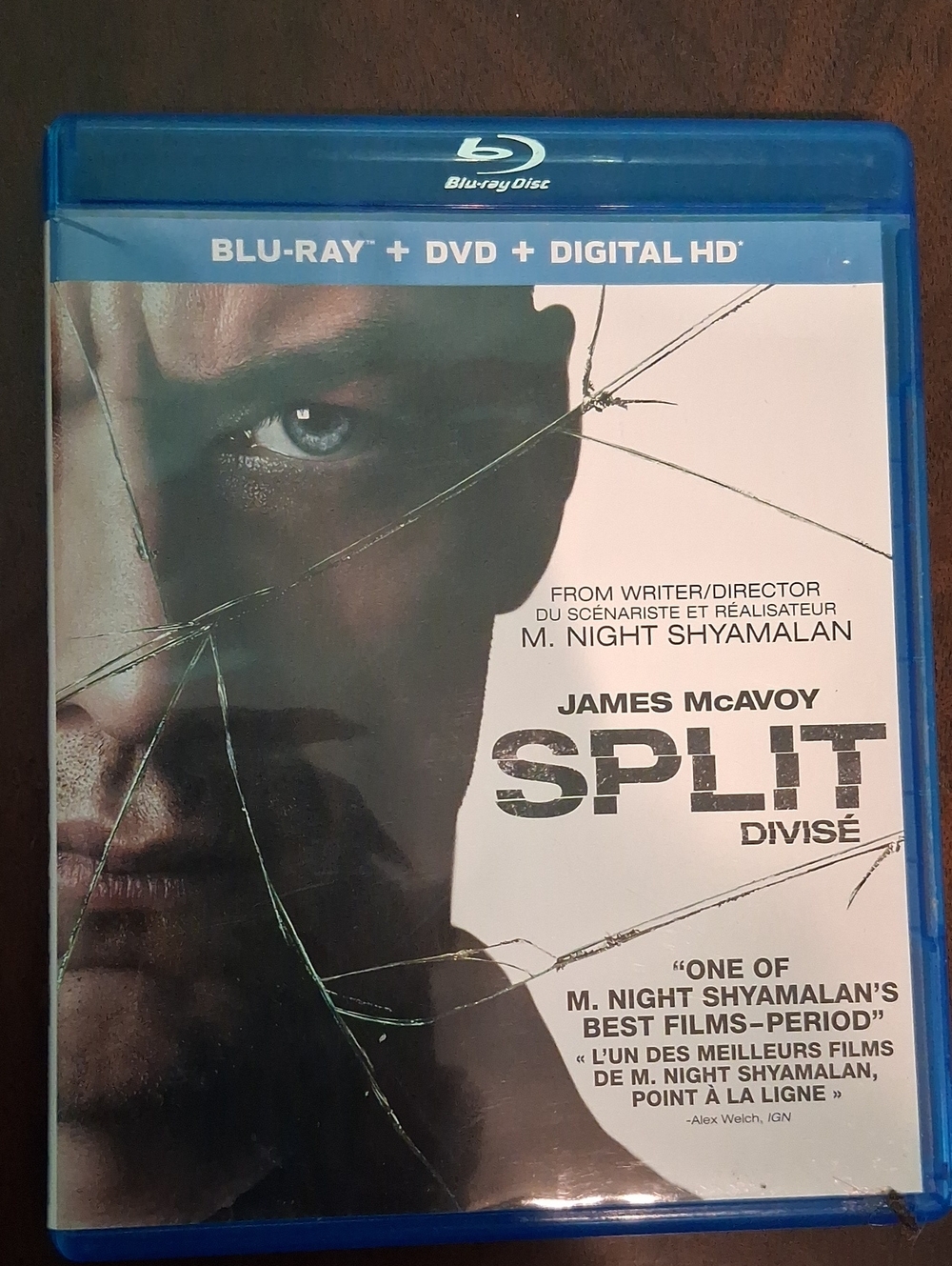 Split Blu-Ray + DVD + Digital HD